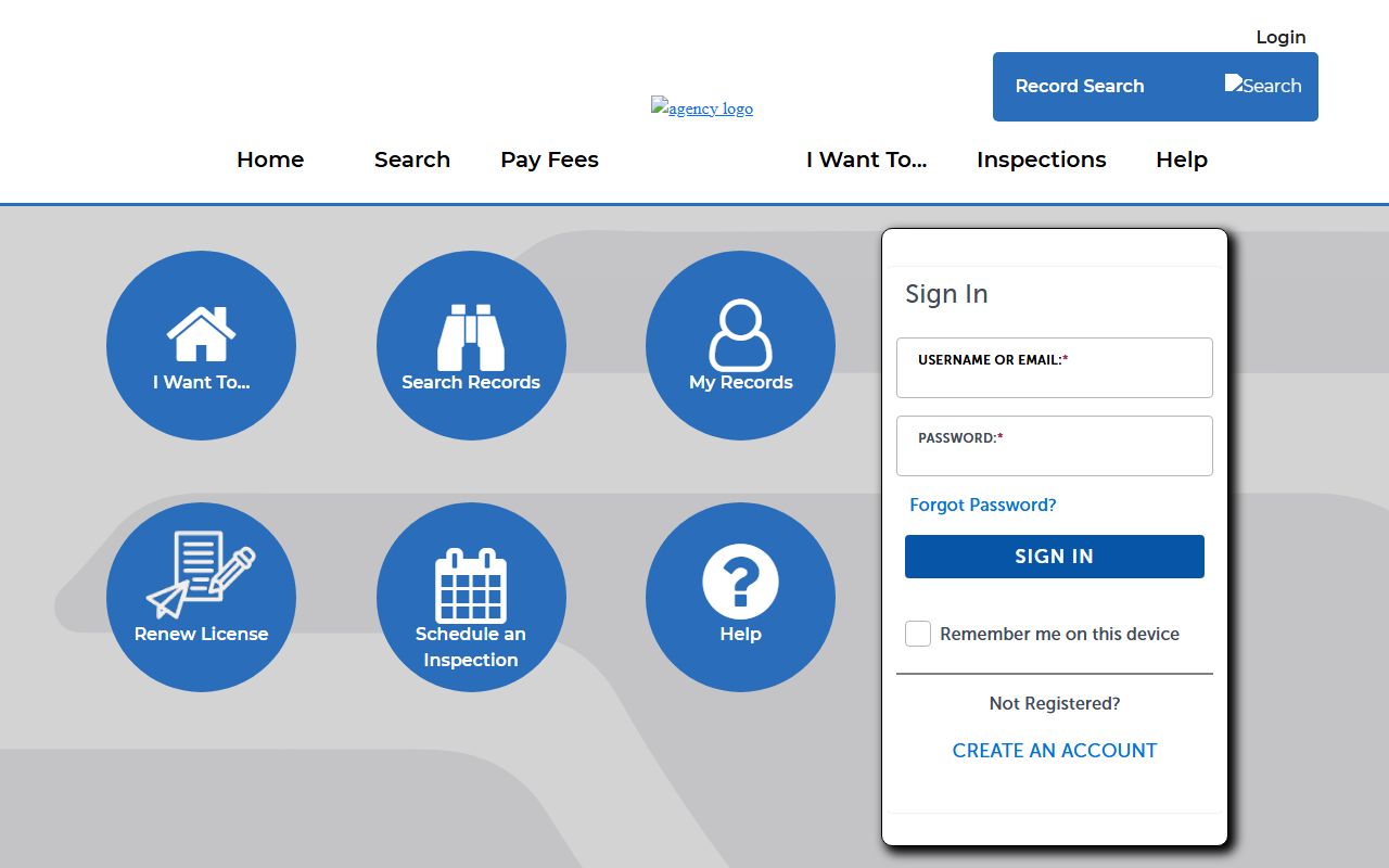 Mesa permit portal for people search and contractor lookup